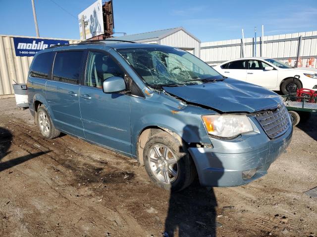 2A8HR54P48R110931 - 2008 CHRYSLER TOWN & COU TOURING BLUE photo 4