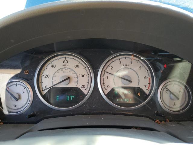 2A8HR54P48R110931 - 2008 CHRYSLER TOWN & COU TOURING BLUE photo 9