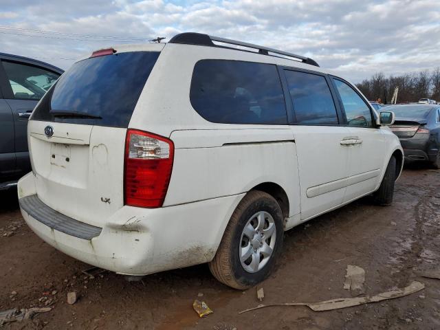 KNDMB233386221288 - 2008 KIA SEDONA EX WHITE photo 3