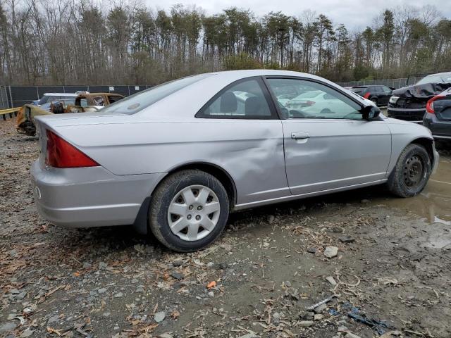 1HGEM21911L117526 - 2001 HONDA CIVIC SI SILVER photo 3