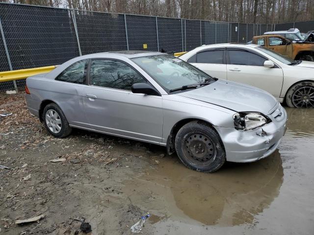 1HGEM21911L117526 - 2001 HONDA CIVIC SI SILVER photo 4