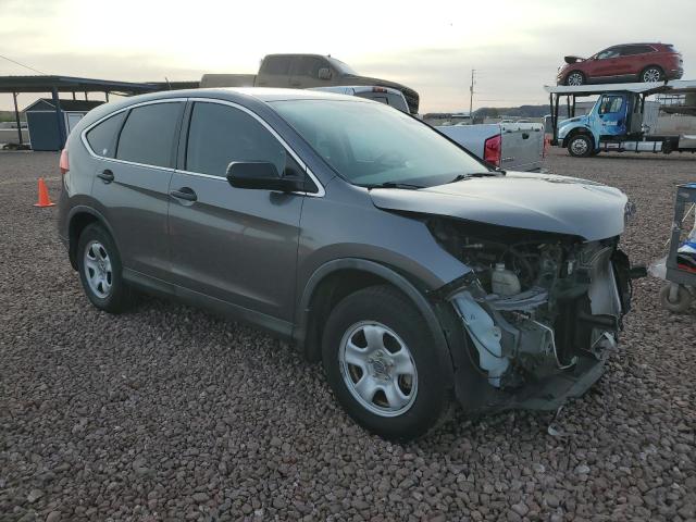 3CZRM3H36FG710420 - 2015 HONDA CR-V LX GRAY photo 4