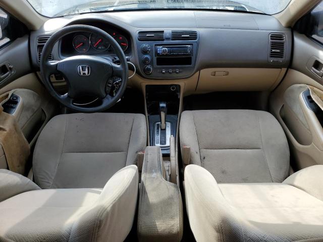 1HGEM22554L025643 - 2004 HONDA CIVIC LX BEIGE photo 8