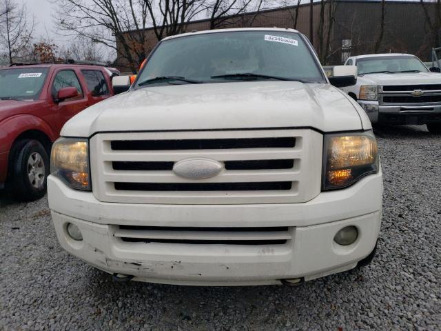 1FMFK20598LA77838 - 2008 FORD EXPEDITION EL LIMITED WHITE photo 5