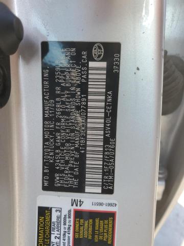 4T1BF3EK3AU077891 - 2010 TOYOTA CAMRY BASE 银色 照片 13