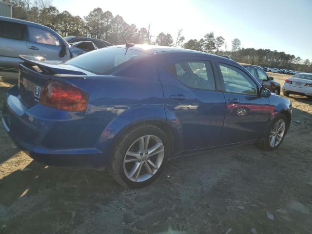 1C3CDZCG1DN582329 - 2013 DODGE AVENGER SXT BLUE photo 3