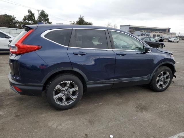 5J6RW2H80HL005618 - 2017 HONDA CR-V EXL BLUE photo 3