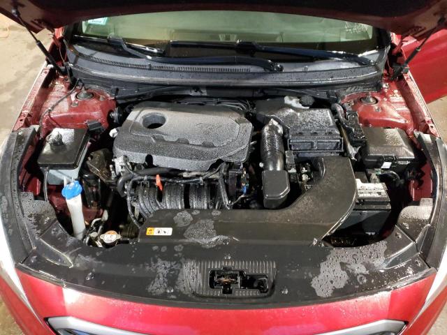 5NPE34AF9GH350733 - 2016 HYUNDAI SONATA SPORT RED photo 11