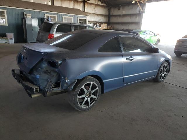 2HGFG126X8H560744 - 2008 HONDA CIVIC LX BLUE photo 3