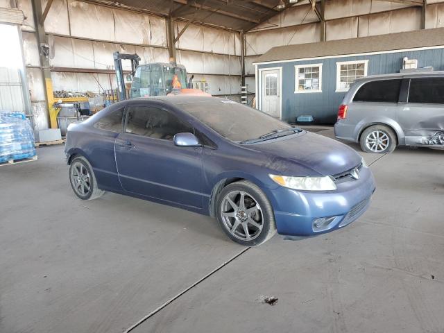 2HGFG126X8H560744 - 2008 HONDA CIVIC LX BLUE photo 4