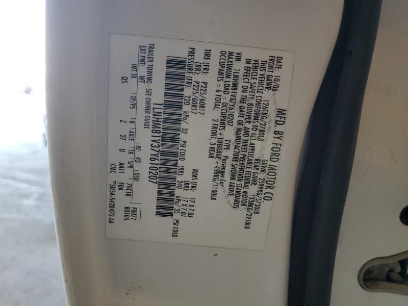 1LNHM81V37Y610207 - 2007 LINCOLN TOWN CAR SIGNATURE 白色 照片 13