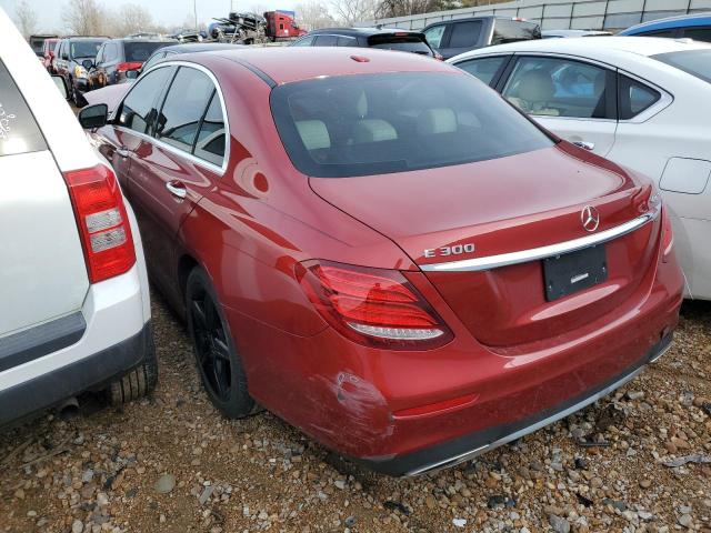 WDDZF4KB2HA078092 - 2017 MERCEDES-BENZ E 300 4MATIC RED photo 2