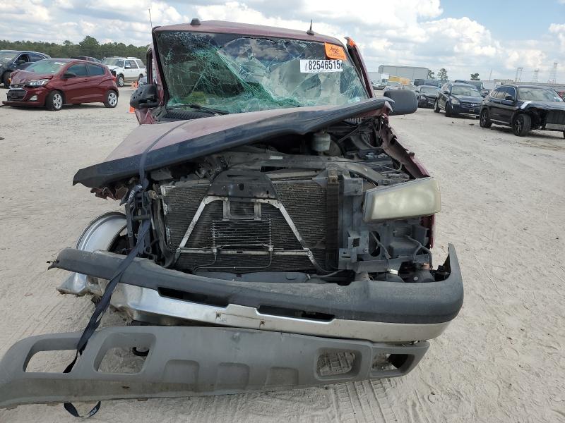 2GCEC13T441272019 - 2004 CHEVROLET SILVERADO C1500 BURGUNDY photo 5