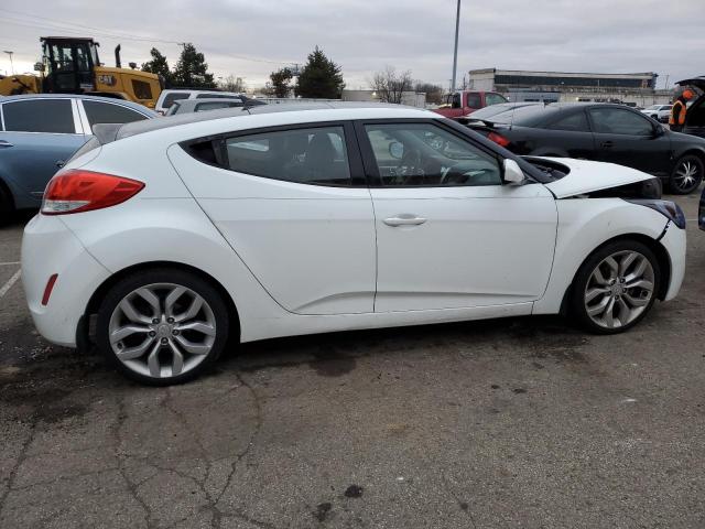 KMHTC6AD6DU122140 - 2013 HYUNDAI VELOSTER WHITE photo 3