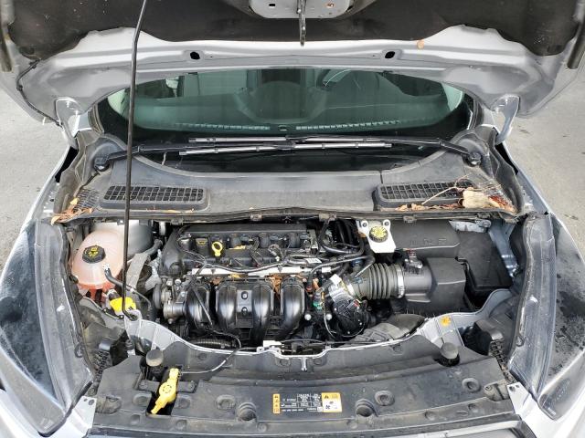 1FMCU0F77KUB05843 - 2019 FORD ESCAPE S Silber Foto 12