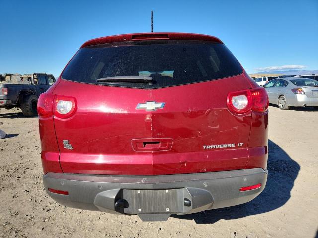1GNLRFED4AJ255271 - 2010 CHEVROLET TRAVERSE LT 勃艮第红 照片 6