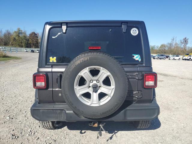 1C4HJXDG0LW185295 - 2020 JEEP WRANGLER U SPORT Gris photo 6