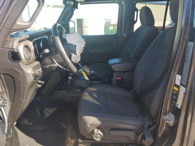 1C4HJXDG0LW185295 - 2020 JEEP WRANGLER U SPORT Gris photo 7