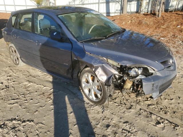 JM1BK343571661617 - 2007 MAZDA 3 HATCHBACK GRAY photo 4