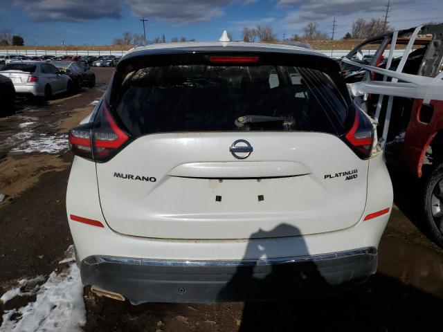 5N1AZ2MSXKN106412 - 2019 NISSAN MURANO S WHITE photo 6