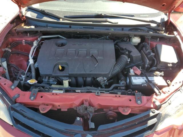 2T1BURHE8GC589722 - 2016 TOYOTA COROLLA L 红色 照片 11