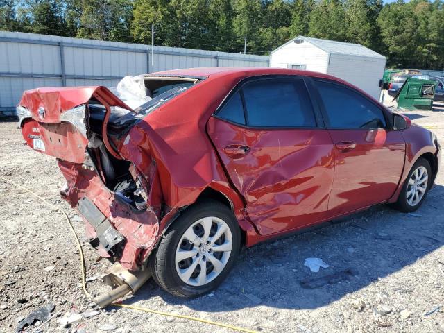 2T1BURHE8GC589722 - 2016 TOYOTA COROLLA L 红色 照片 3