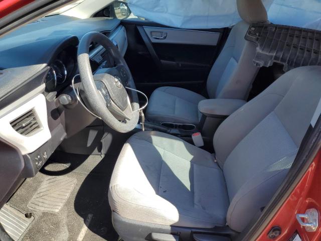2T1BURHE8GC589722 - 2016 TOYOTA COROLLA L 红色 照片 7