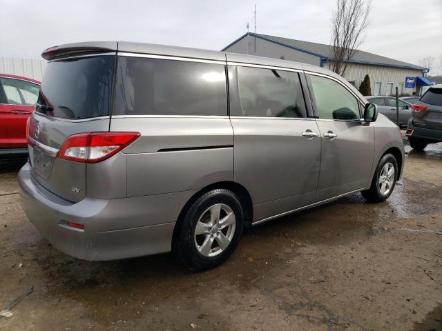 JN8AE2KPXD9063995 - 2013 NISSAN QUEST S GRAY photo 3