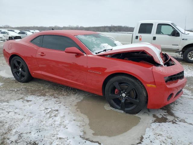 2G1FB1EV3A9182209 - 2010 CHEVROLET CAMARO LT RED photo 4