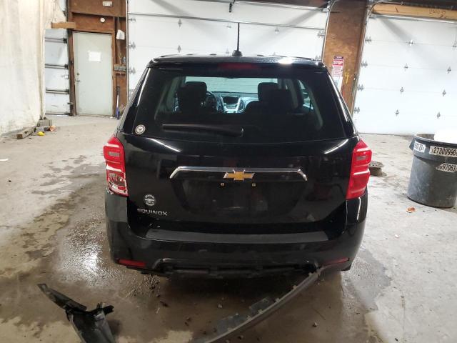 2GNALBEK4H1586453 - 2017 CHEVROLET EQUINOX LS BLACK photo 6