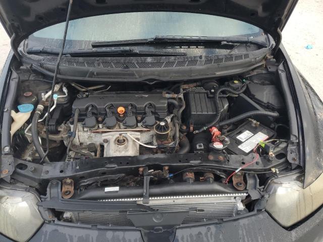 2HGFG12607H548584 - 2007 HONDA CIVIC LX BLACK photo 11