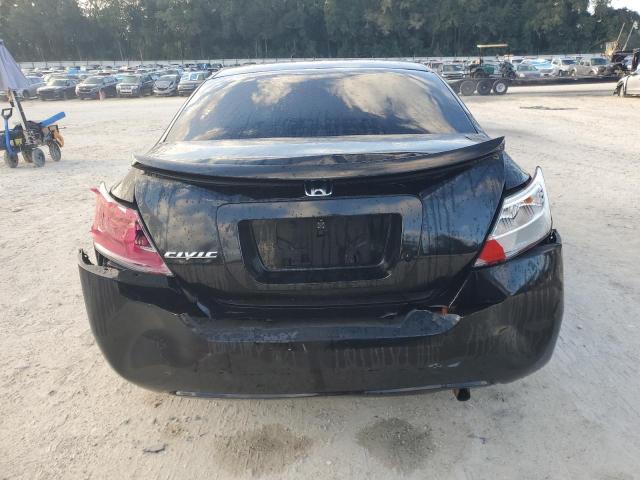 2HGFG12607H548584 - 2007 HONDA CIVIC LX BLACK photo 6