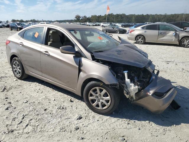 KMHCT4AE2DU487850 - 2013 HYUNDAI ACCENT GLS TAN photo 4