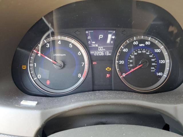 KMHCT4AE2DU487850 - 2013 HYUNDAI ACCENT GLS TAN photo 9