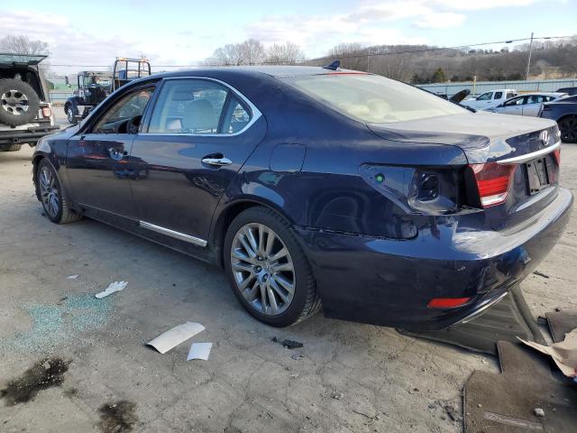 JTHGL1EF1D5048820 - 2013 LEXUS LS 460L BLUE photo 2