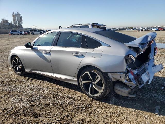 1HGCV1F36MA080363 - 2021 HONDA ACCORD SPORT ვერცხლისფერი ფოტო 2