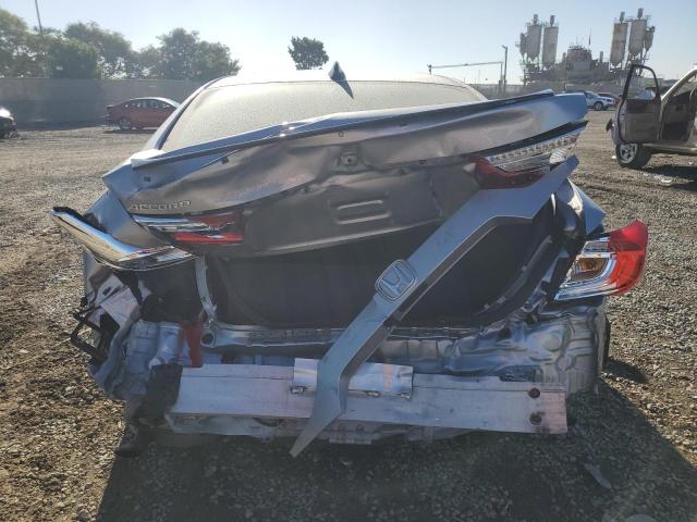 1HGCV1F36MA080363 - 2021 HONDA ACCORD SPORT ვერცხლისფერი ფოტო 6