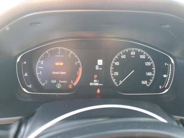 1HGCV1F36MA080363 - 2021 HONDA ACCORD SPORT ვერცხლისფერი ფოტო 9