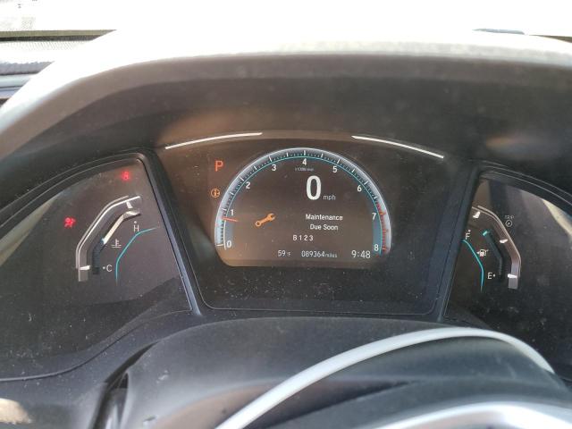 19XFC2F62KE044455 - 2019 HONDA CIVIC LX GRAY photo 9