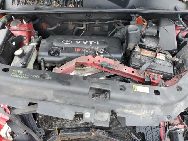 JTMZD33V676043687 - 2007 TOYOTA RAV4 RED photo 11