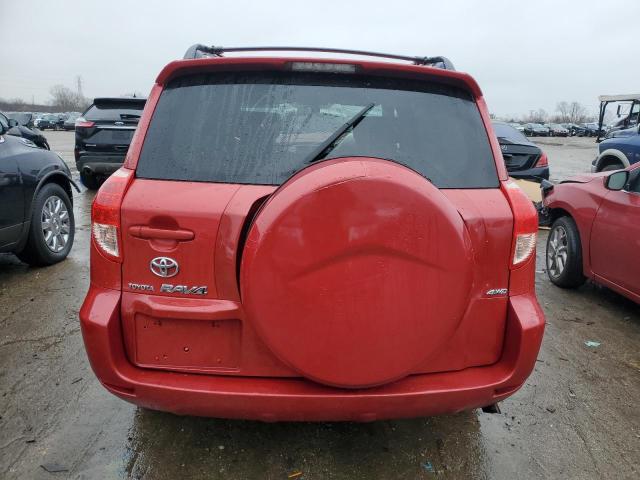 JTMZD33V676043687 - 2007 TOYOTA RAV4 RED photo 6