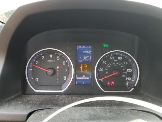 5J6RE4H78AL025059 - 2010 HONDA CR-V EXL GRAY photo 9