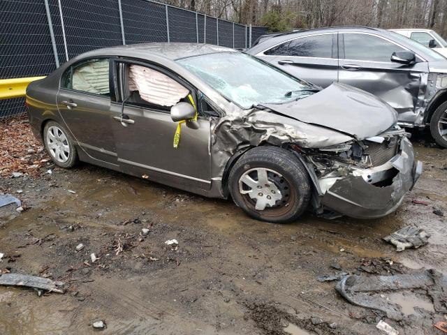 2HGFA16578H336821 - 2008 HONDA CIVIC LX BROWN photo 4