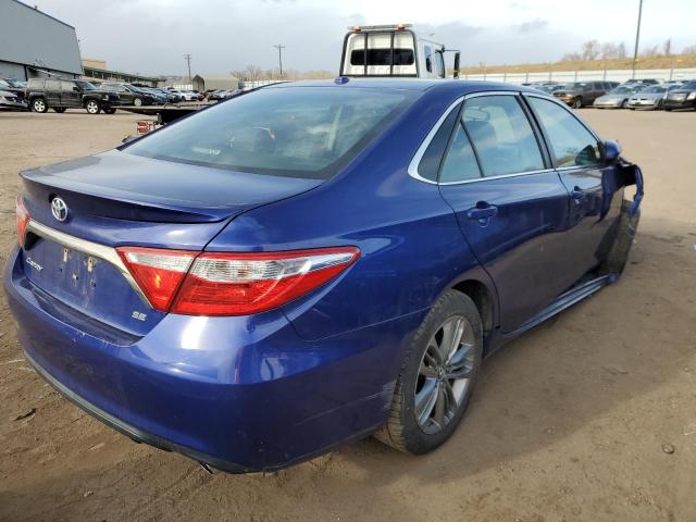 4T1BF1FK1GU517747 - 2016 TOYOTA CAMRY LE BLUE photo 3