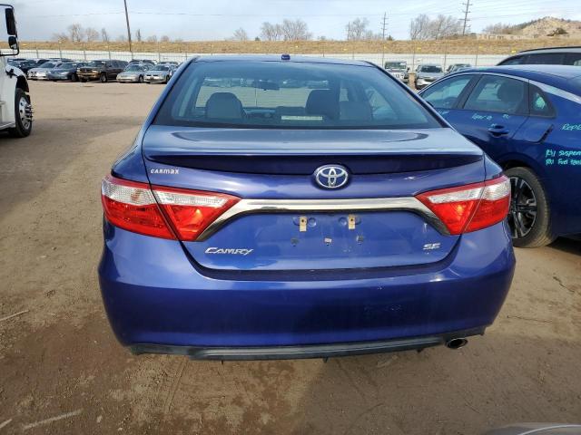 4T1BF1FK1GU517747 - 2016 TOYOTA CAMRY LE BLUE photo 6