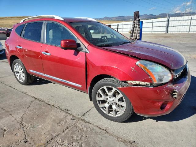 JN8AS5MT6DW510568 - 2013 NISSAN ROGUE S 勃艮第红 照片 4