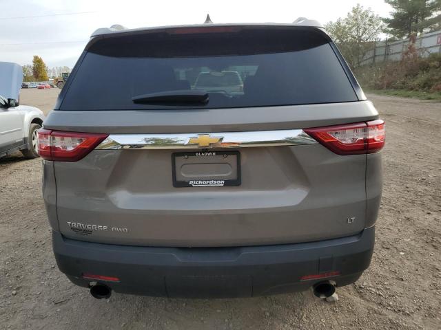 1GNEVGKW0JJ178771 - 2018 CHEVROLET TRAVERSE LT GRAY photo 6