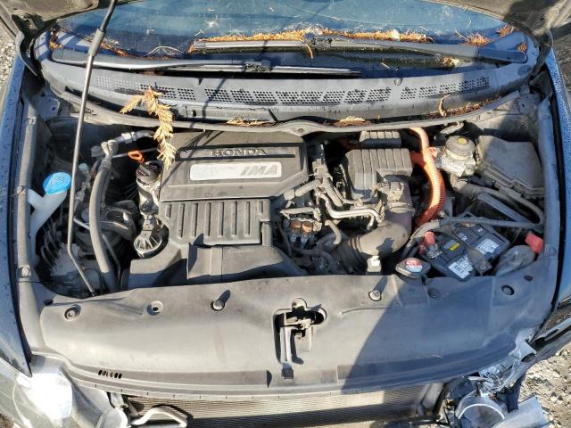 JHMFA3F27AS005380 - 2010 HONDA CIVIC HYBRID BLACK photo 11