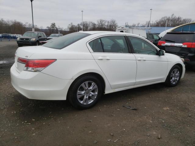 1HGCP2F62BA800507 - 2011 HONDA ACCORD SE WHITE photo 3