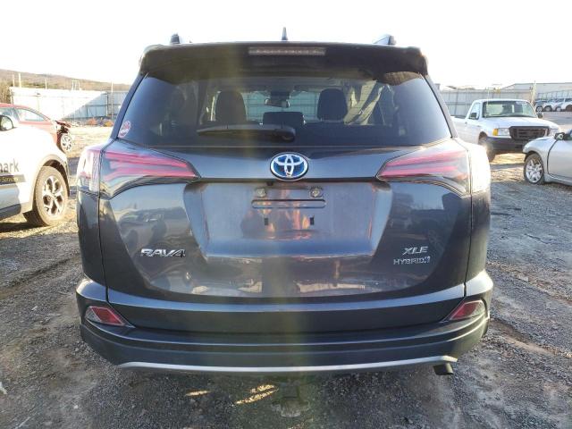 JTMRJREV1JD175980 - 2018 TOYOTA RAV4 HV LE GRAY photo 6